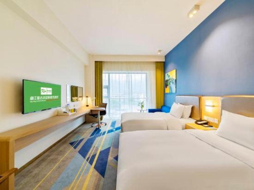 Holiday Inn Express Dujiangyan Ancient City Exterior foto